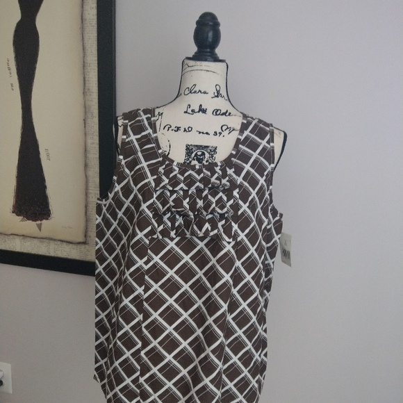 Kim Rogers sleeveless top, Size Large, NWT - Picture 6 of 7